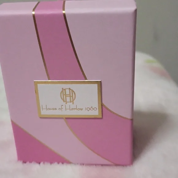 House of Harlow 1960 Gold Textured Earrings Set - Picture 3 of 3